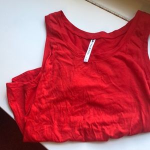 Fabletics tie back tank top